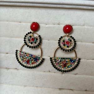 Earrings Eye fancy luxury jewelry cute stylish